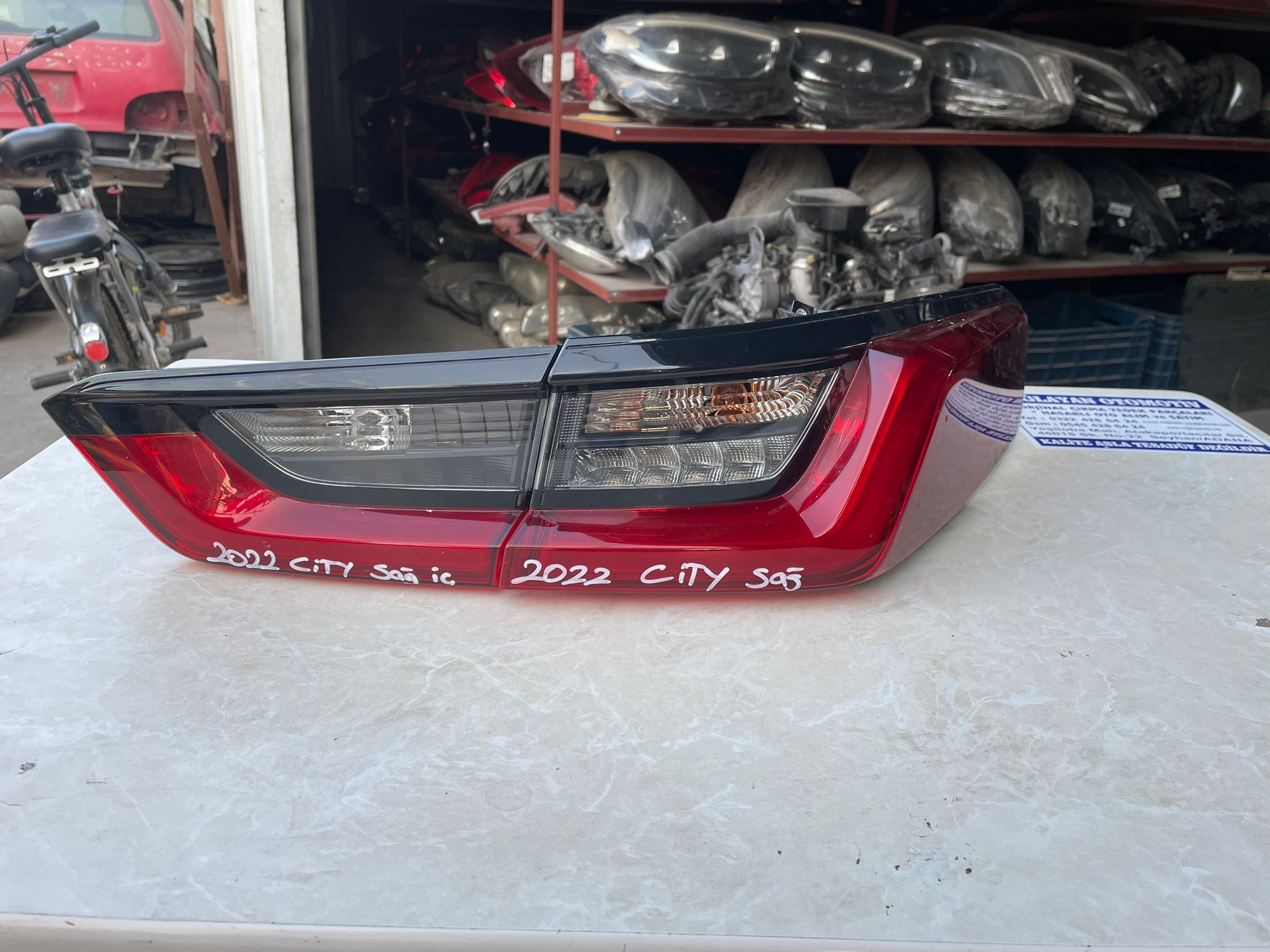 Honda City Sağ iç & dış stop